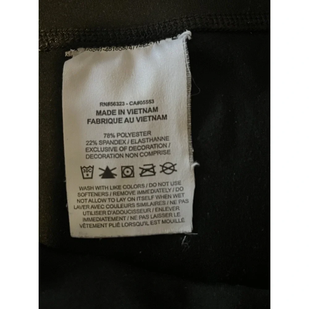 Nike Dri Fit Tights Running Training Womens size M Black